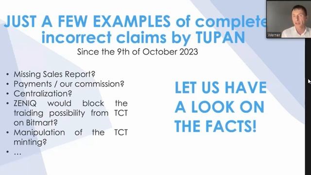 RU - НОВОСТИ ТУПАН (TUPAN TCT) - официально от руководителей ZENIQ и SAFIR - на русском 18-10-23 смотреть онлайн