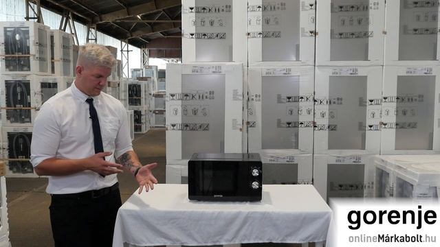 Gorenje MO20E1B Szabadon álló mikrohullámú sütő bemutató videó смотреть онлайн