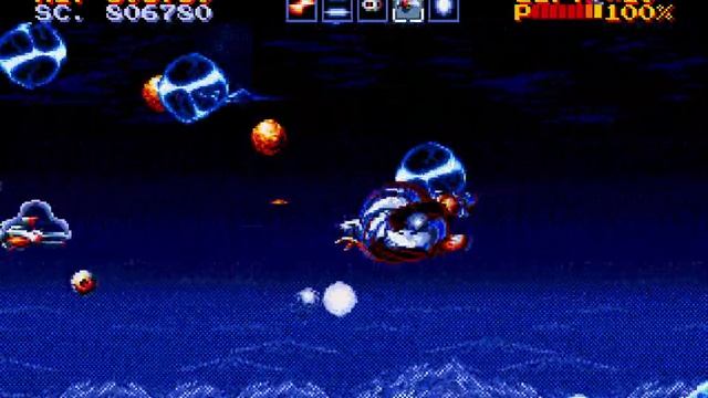 Thunder Force IV (1992) - Walkthrough (no hit) смотреть онлайн