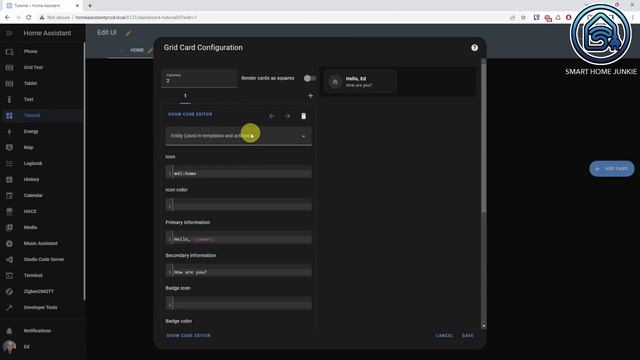How To Create a USER SPECIFIC DASHBOARD in Home Assistant смотреть онлайн