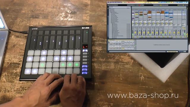 Livid BASE и Ableton Live 8. Подробный обзор. смотреть онлайн