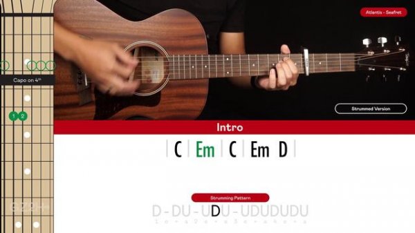 Atlantis Guitar Cover Seafret 🎸|Tabs + Chords|