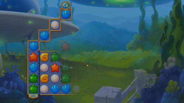 Fishdom - Level 3471 - 3475 - Aquarium First Contact and Love Story - Gameplay смотреть онлайн