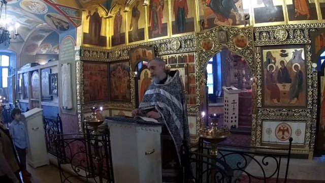 Проповедь о.Алексия 31.03.2019 смотреть онлайн