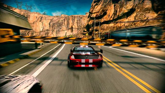 Split Second "Remastered" - Canyon Race (4K 60 FPS / No Copyright / No HUD) смотреть онлайн