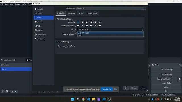 Starting the output failed. Please check the log for details. If you're using NVENC or AMD encoders смотреть онлайн