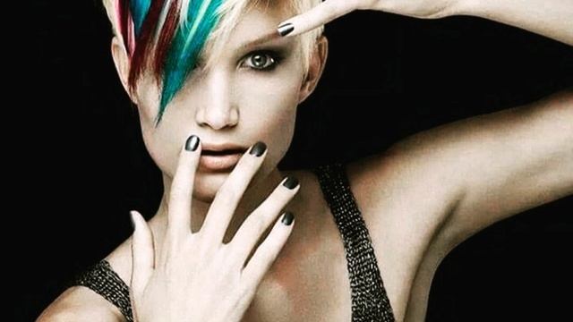 FASHIONABLE THREE-LAYER HAIR DYING . смотреть онлайн