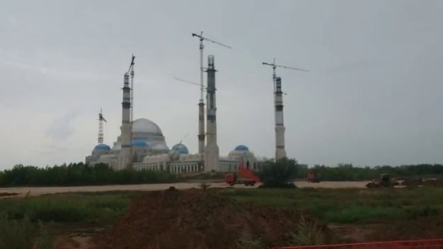 «Горит новая мечеть в Нур-Султане»: на сообщение отреагировали в МЧС смотреть онлайн