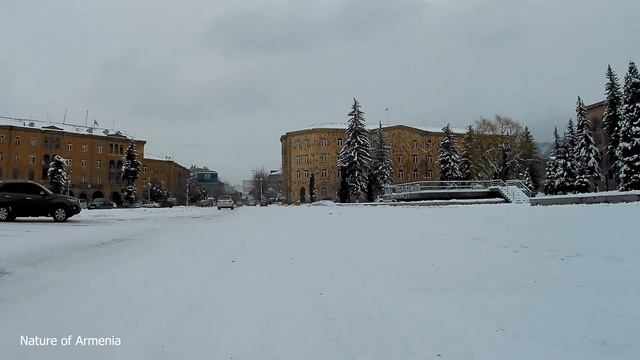 #Vanadzor / #Ванадзор - зимний обзор