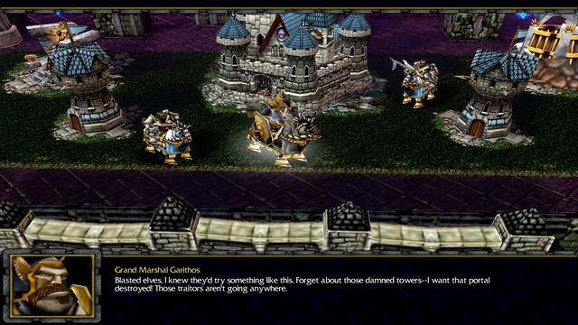 Warcraft III The Frozen Throne Cutscenes Alliance 3-4 HD смотреть онлайн