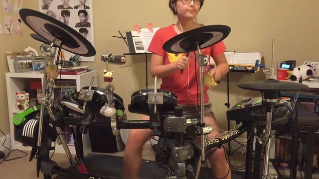 SHINEE 샤이니 Married to the Music DRUM COVER by Mia Perlman смотреть онлайн