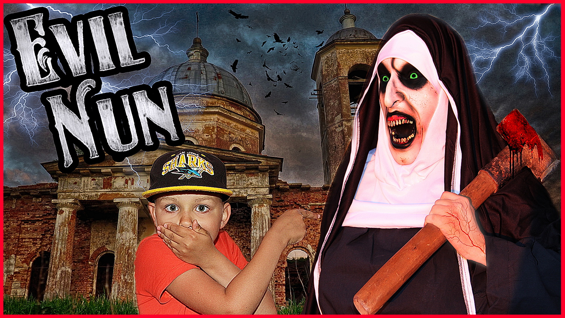 ЗЛАЯ МОНАШКА В РЕАЛЬНОЙ ЖИЗНИ ПРЕСЛЕДУЕТ НАС! смотреть онлайн