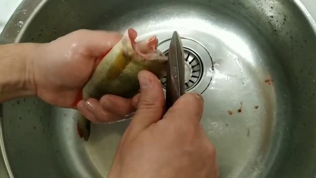 САМЫЙ БЫСТРЫЙ СПОСОБ СНЯТИЯ ШКУРЫ С ОКУНЯ смотреть онлайн