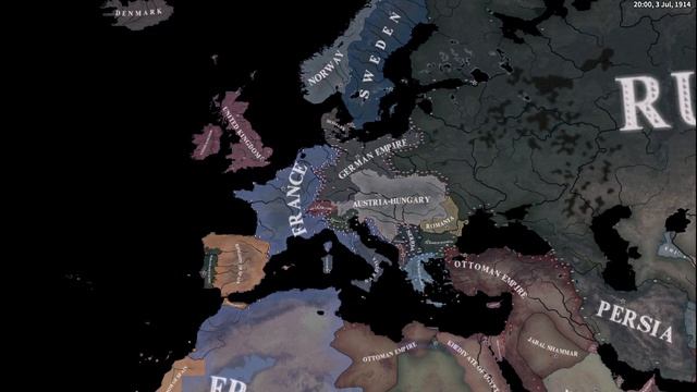 What if France had its Napoleonic borders in Europe in WWI? смотреть онлайн