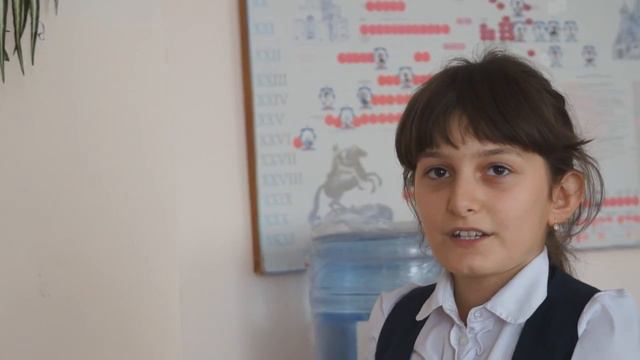 Урок в Савдянской школе