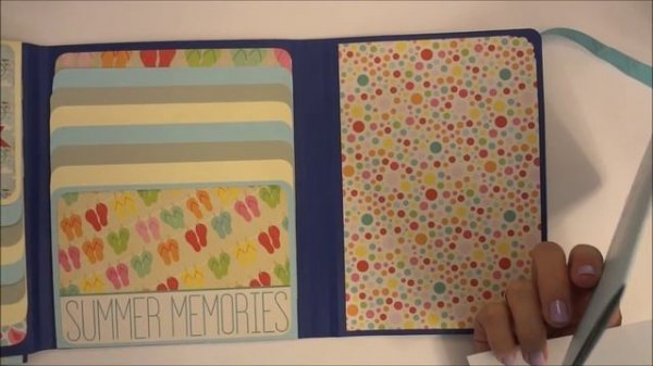 Echo Park Summer Bliss - Фото папка1 дизайн 1 - Скрапбукинг мастер-класс / Aida Handmade