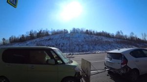 Перегон Владивосток-Новосибирск Toyota Probox / Aqua и Tanto на жёсткой сцепке /  часть 2