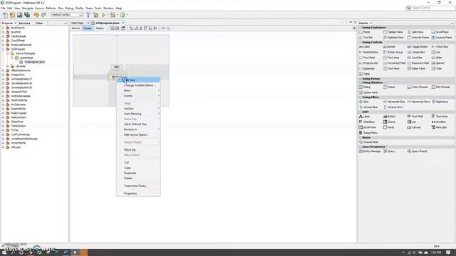 Intro to Java - JFrame GUI смотреть онлайн
