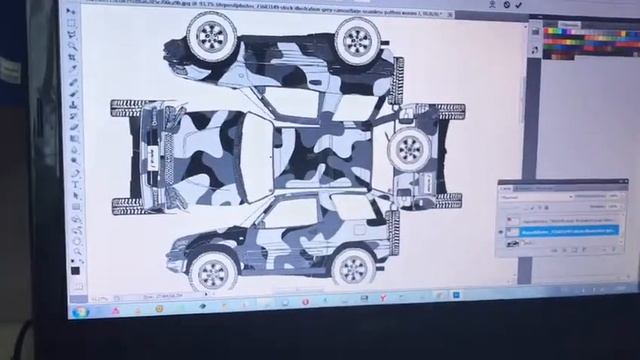 Городской камуфляж на RAV4 sxa10 (urban camouflage on RAV4) смотреть онлайн