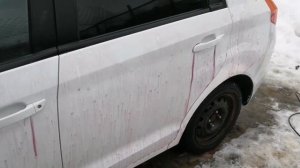 Как убрать рыжие точки с кузова машины (пыль от тормозных колодок)