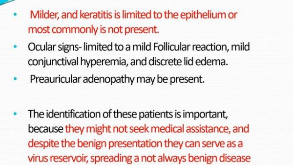 VIRAL CONJUNCTIVITIS -  DR ARNAV