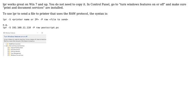 Print using lpr command in 64-bit Windows (4 Solutions!!) смотреть онлайн