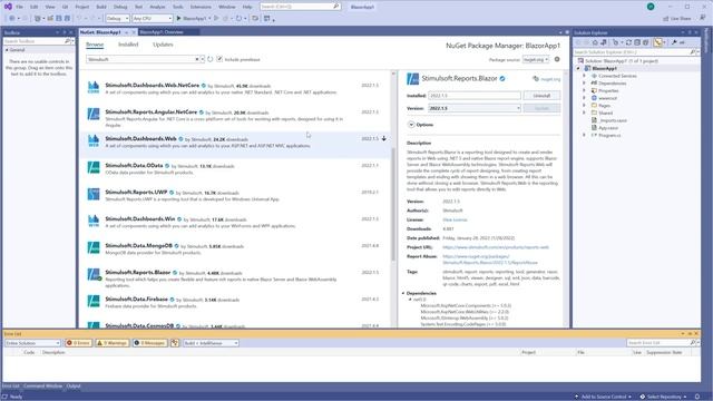 Creating Blazor Server report application (2023) смотреть онлайн