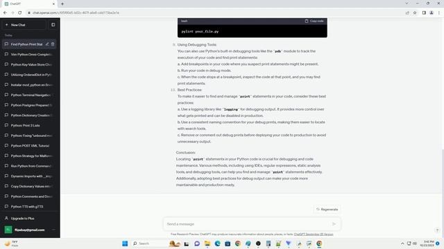 Finding a print statement in Python смотреть онлайн