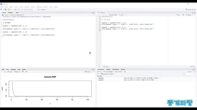 R을 활용한 확률분포 - (19) 감마분포(Gamma Distribution) смотреть онлайн