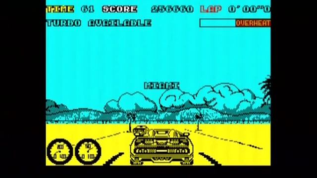 TURBO OUTRUN - 128K (ZX SPECTRUM - FULL GAME) смотреть онлайн