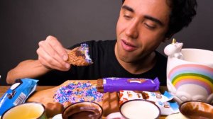 ASMR MILKA, OREO, KINDER CHOCOLATE DESSERT MUKBANG 리얼사운드 먹방 | McBang ASMR