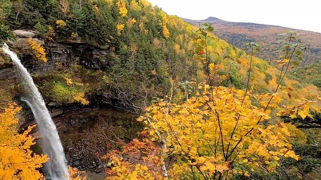 Путешествие в Catskills: горы, водопады, осень, озера, дороги