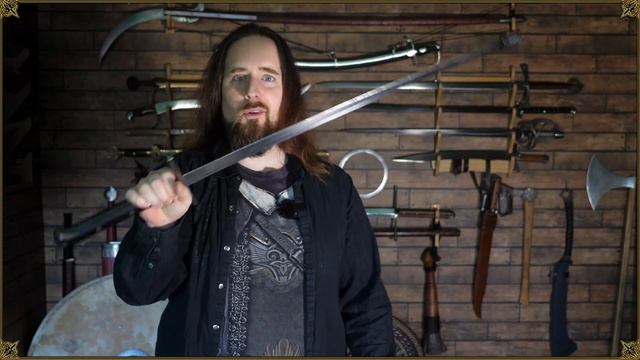Why Such LONG Handles on SINGLE-Handed Swords? смотреть онлайн