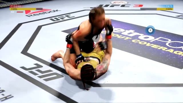 (Game) (PS4)EA SPORTS UFC3Miesha TatevsCris CyborgDIFFICULTY-NORMAL смотреть онлайн