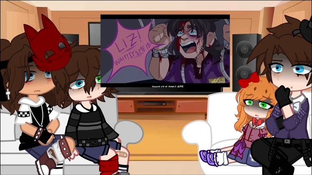 (Past) Afton react to their futures| pt 3| Micheal afton смотреть онлайн