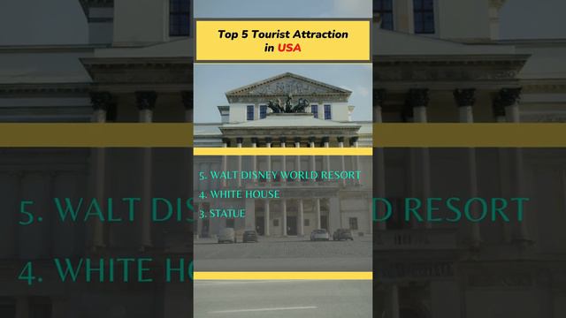 Top 5 Tourist Attraction in USA #Shots смотреть онлайн