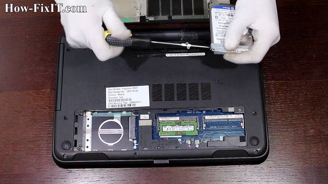 How to install SSD in Dell Inspiron 15 3537 | Hard Drive replacement смотреть онлайн