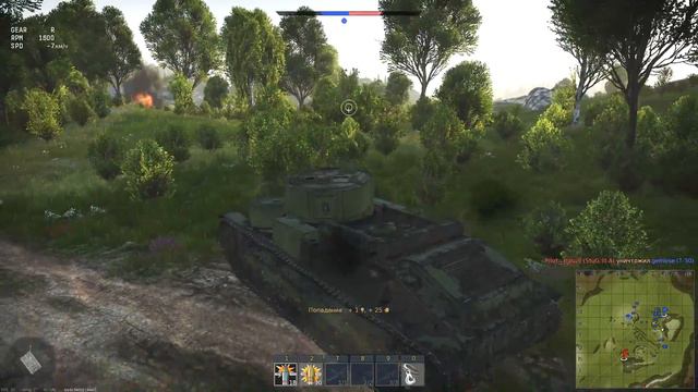 War Thunder – Серия 41 – АБ – Захват – Карпаты – Без смертей – Т-28Э смотреть онлайн