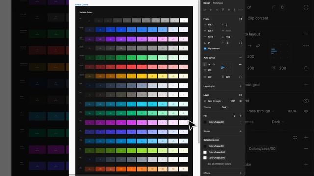 Color Variables for Dark and Light Mode in Figma смотреть онлайн