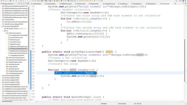 Corejava Collections List Set Programs Map Introduction Sept 28 2023 смотреть онлайн