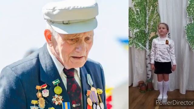 Логвинова Настя, стихотворение М.Мороз - «За что?» смотреть онлайн