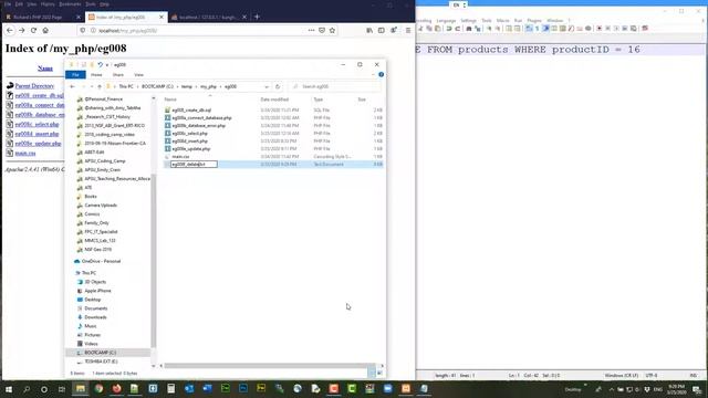 Tutorial php 2022 - 037 xampp eg008 6 смотреть онлайн