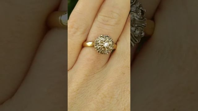 Золотое кольцо с бриллиантами смотреть онлайн