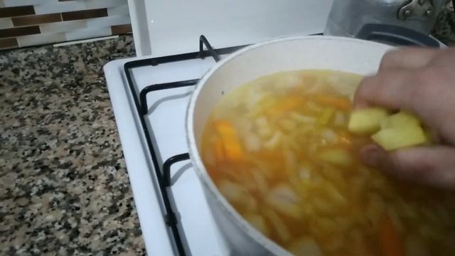 Чичивичный суп .Mercimek Corbasi