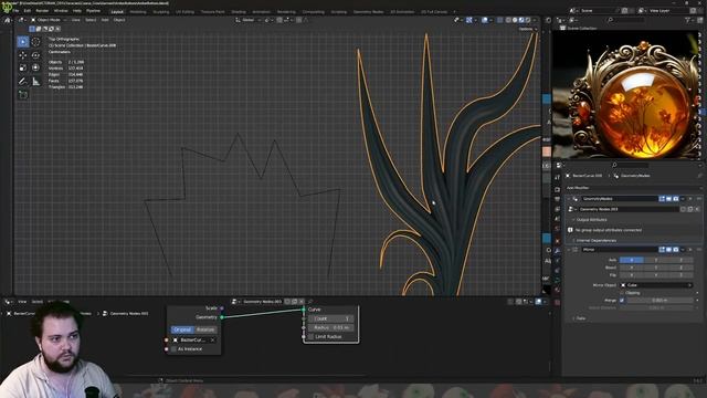 Янтарная пуговица. Blender, Substance Painter #1 смотреть онлайн