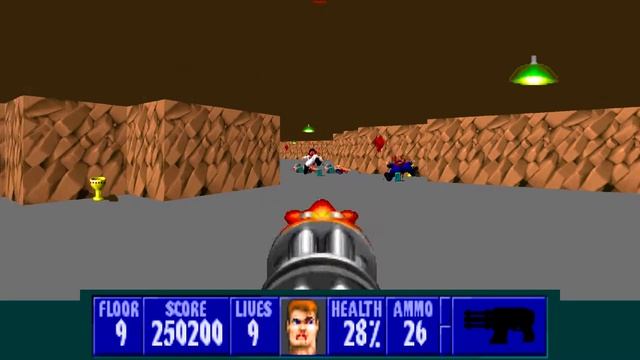 Wolfenstein 3D TC for ZDoom - E6L9 - I Am a Death Incarnate смотреть онлайн