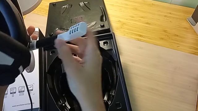 Распаковка наушников Sennheiser GSP 301!!! смотреть онлайн