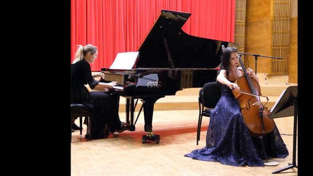 Sergei Prokofjev: Cello sonata in C major - Silvia Ilves (cello) and Age Juurikas (piano) смотреть онлайн