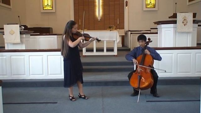 Matthew Ignacio and Katie Nakamura play Beethoven Duet смотреть онлайн