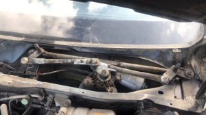 Captiva ремонт трапеции дворников. Результат.